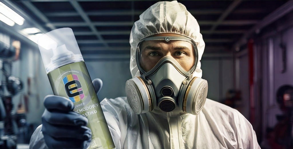 LAKIER SAMOCHODOWY do PLASTIKU ZDERZAKÓW KAŻDY KOLOR 2w1 W SPRAYU 200ml