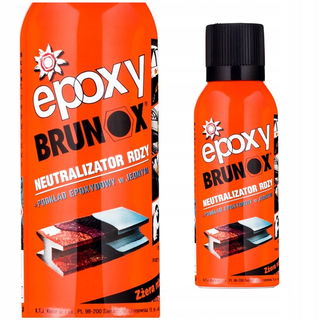 BRUNOX EPOXY PODKŁAD EPOKSYDOWY NEUTRALIZATOR RDZY 150ML