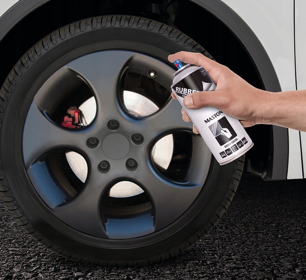 MASTON RUBBER GUMA W SPRAYU CZARNY SATYNA 400ml