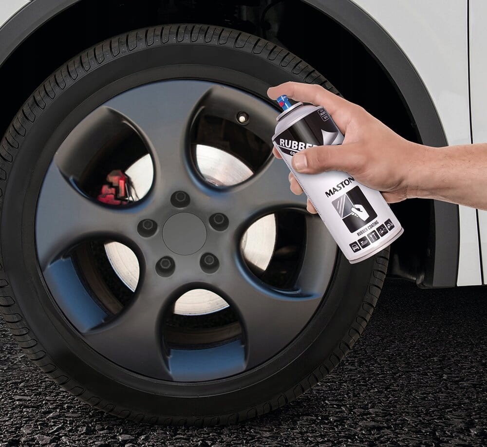 MASTON RUBBER GUMA W SPRAYU CZARNY SATYNA 400ml