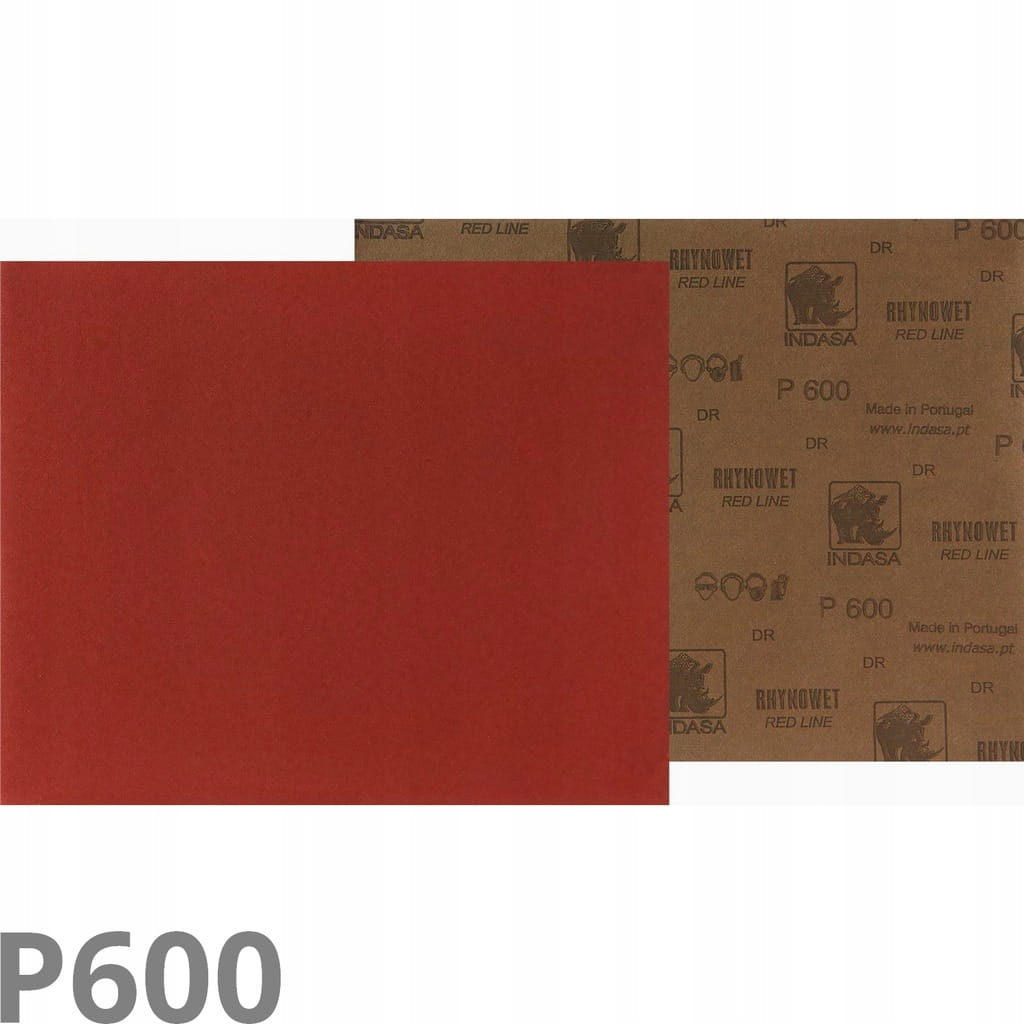 INDASA Red Line Papier ścierny wodny P600