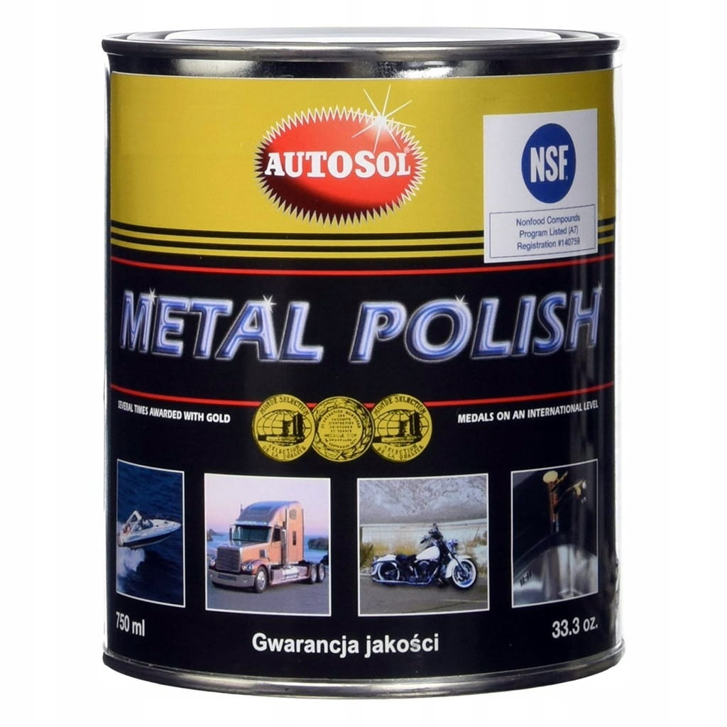 Autosol Polish pasta do polerowania metalu 750ml