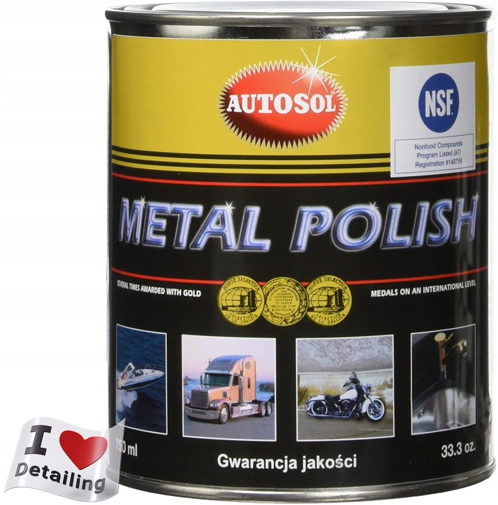 Autosol Polish pasta do polerowania metalu 750ml