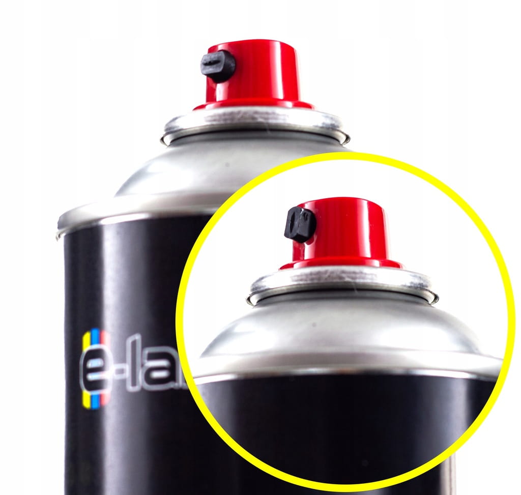 LAKIER SAMOCHODOWY SPRAY + PODKŁAD BEZBARWNY E-LAKIERNIA 3x200ml