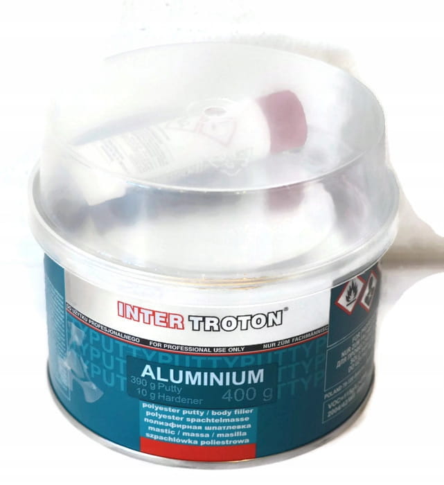 TROTON SZPACHLÓWKA WYPEŁNIAJĄCA ALUMINIUM 400G
