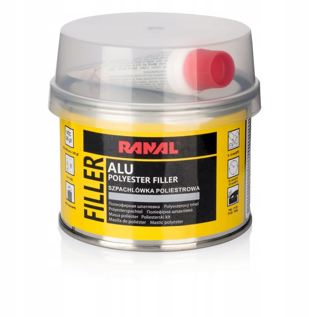 RANAL SZPACHLÓWKA Z ALUMINIUM 250G