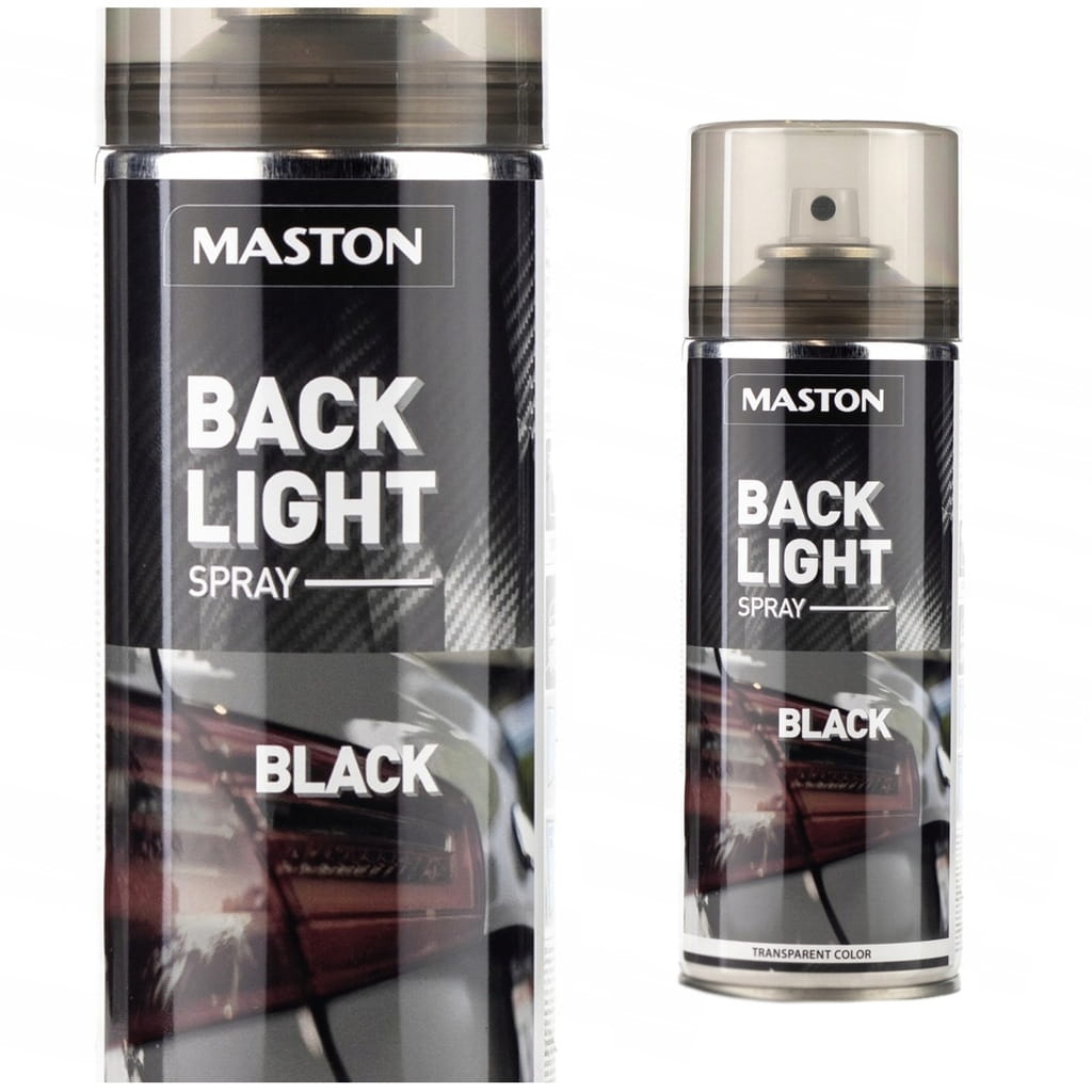 SPRAY DO PRZYCIEMNIANIA LAMP MASTON 400ml CZARNY