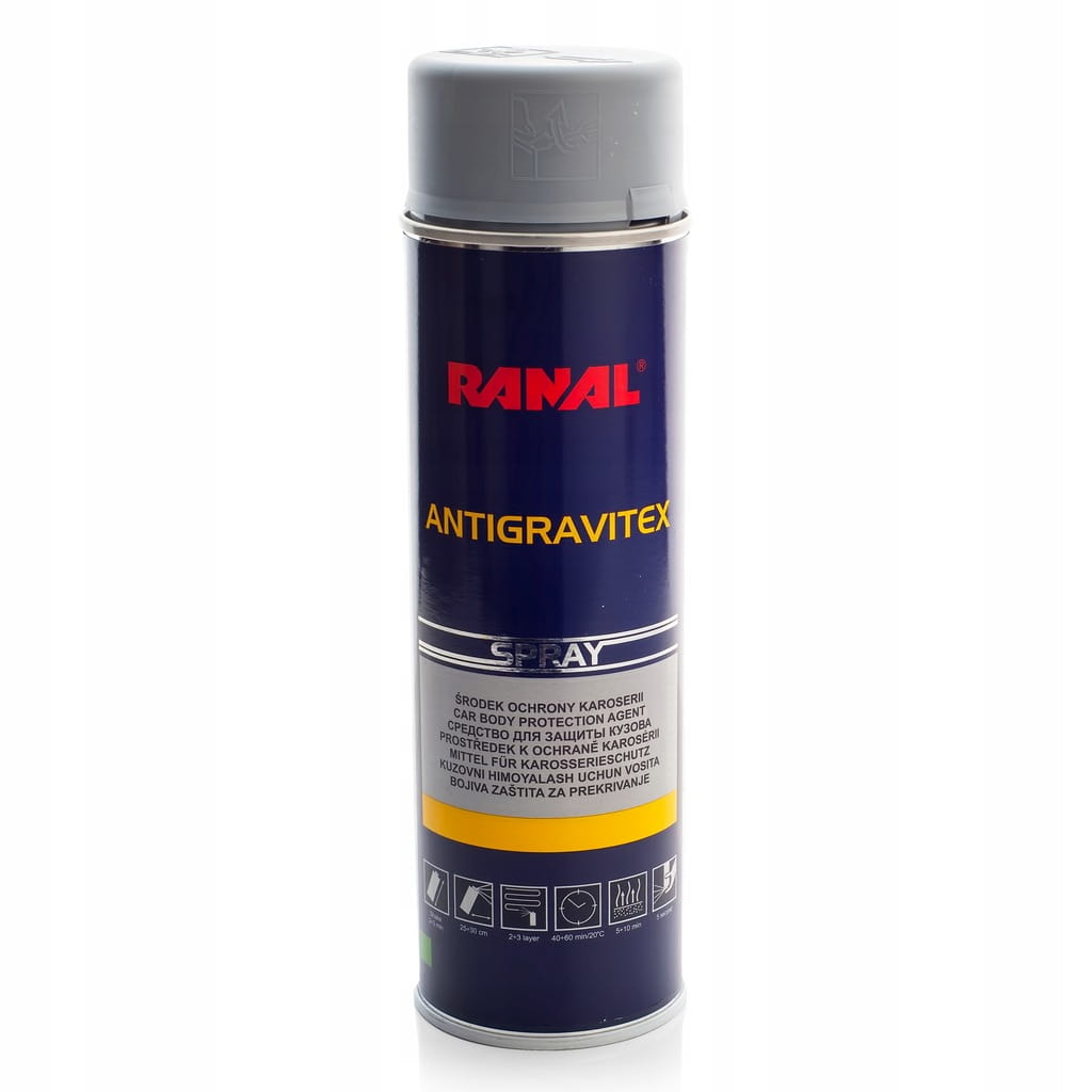 RANAL Środek ochrony karoserii 500ml szary