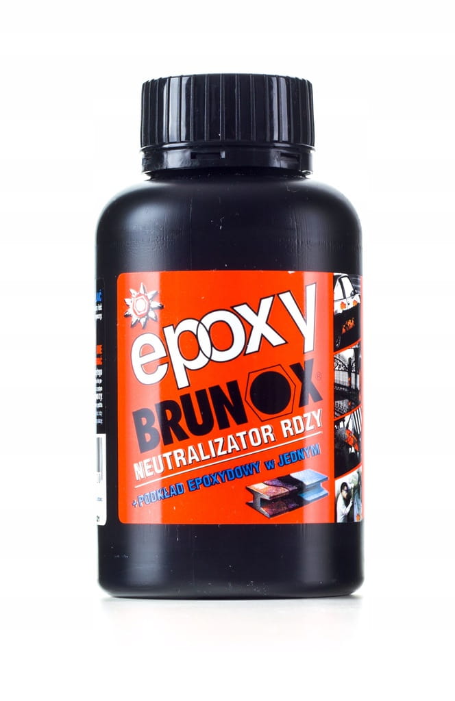 BRUNOX EPOXY ODRDZEWIACZ 2w1 NEUTRALIZATOR RDZY PODKŁAD 250ml