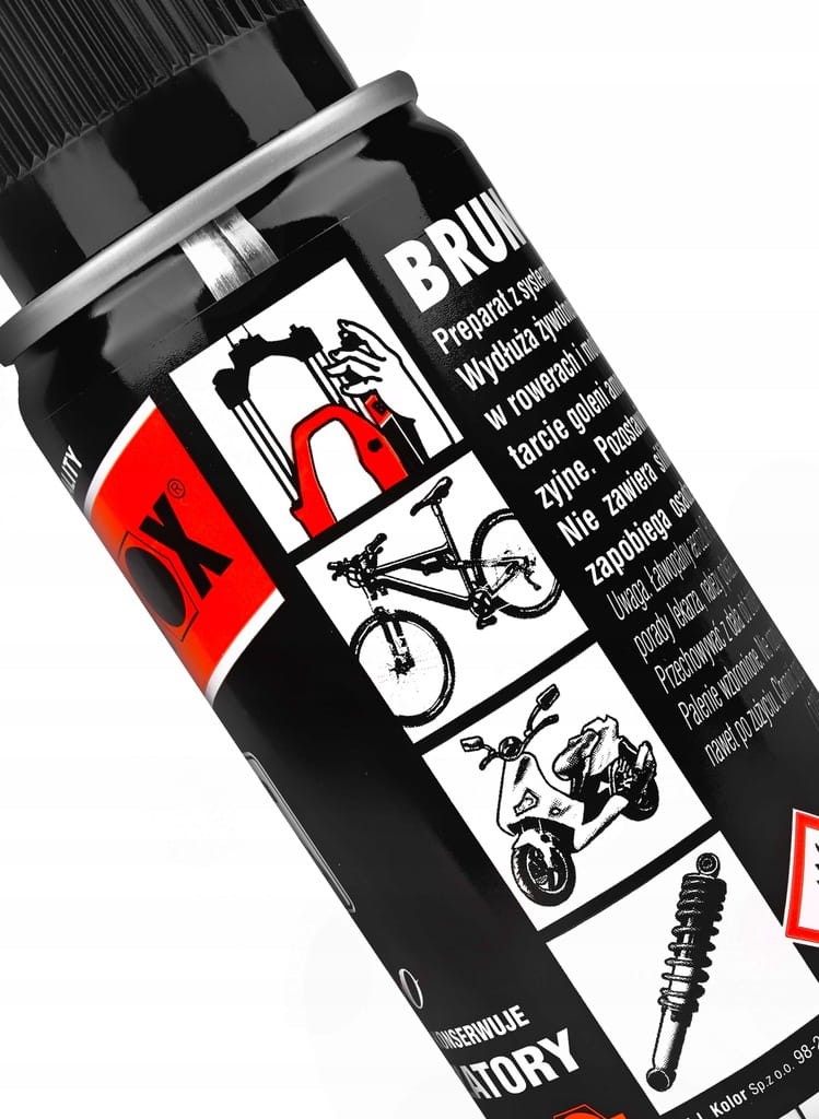 SMAR DO AMORTYZATORÓW ROWER BRUNOX DEO 100ml