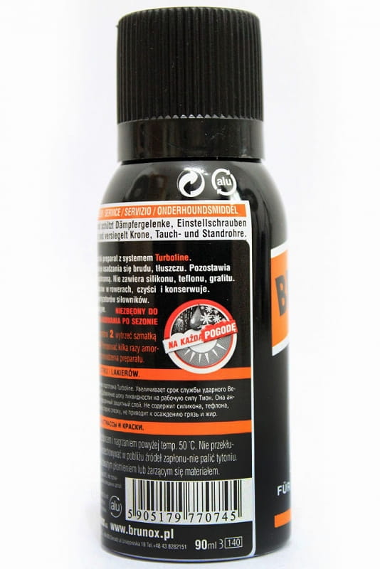 SMAR DO AMORTYZATORÓW ROWER BRUNOX DEO 100ml