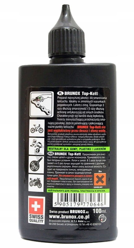BRUNOX Top Kett Smar do łańcucha rowerowego 100ml