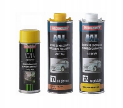TROTON ML ŚRODEK DO KONSERWACJI PROFILI ZAMKNIĘTYCH BURSZTYNOWY 400 ML