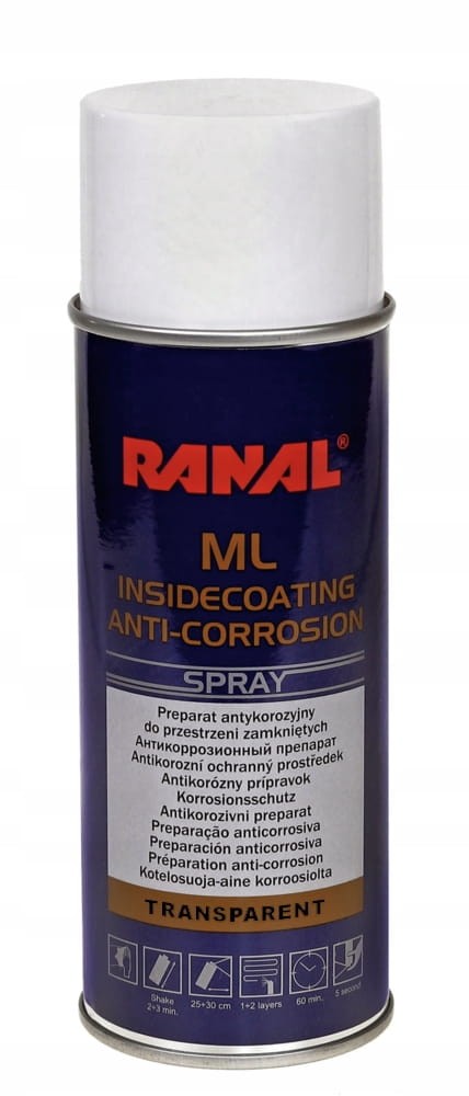RANAL SPRAY FLUIDOL DO PROFILI ZAMKNIĘTYCH BEZBARWNY 400ml