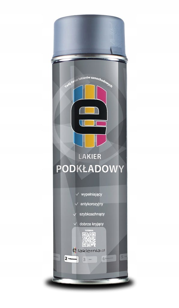 SZARY PODKŁAD WYPEJNIAJĄCY AKRYLOWY SPRAY 500ml