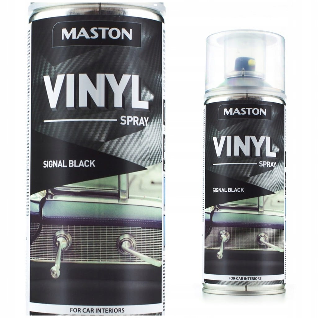 MASTON VINYL SPRAY CZARNY DO MALOWANIA SKÓRY 400ml