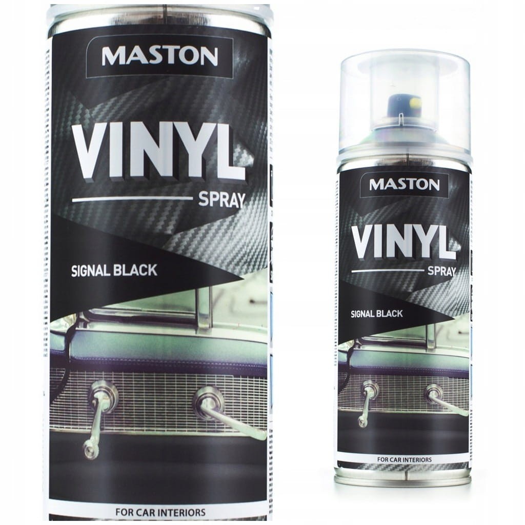 MASTON VINYL SPRAY CZARNY DO MALOWANIA SKÓRY 400ml