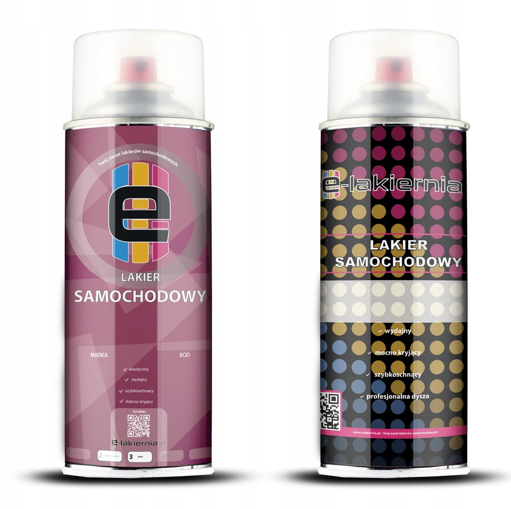 LAKIER SAMOCHODOWY SPRAY KAŻDY KOLOR WSZYSTKIE MARKI ORYGINALNY E-LAKIERNIA